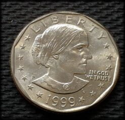 1999-P Susan B Anthony Dollar