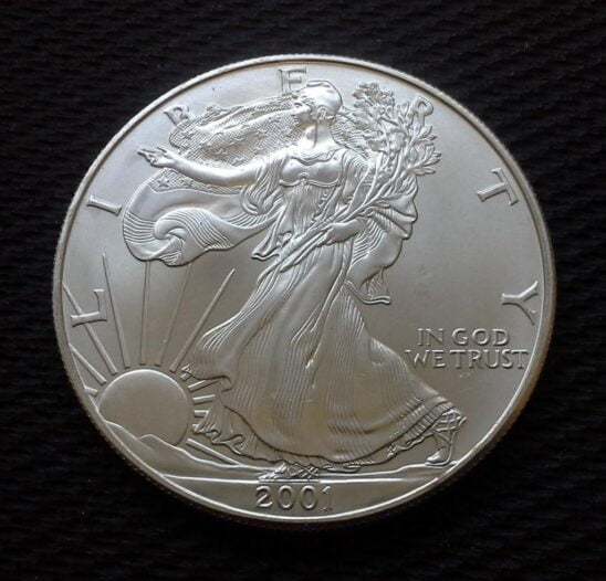 2001 American Silver Eagle 1 oz
