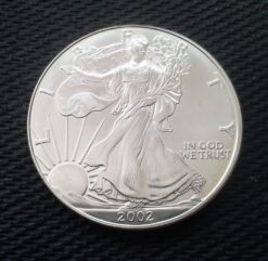 American Pacific Mint Early Plain Back Silver Bullet 1oz .999 Bar