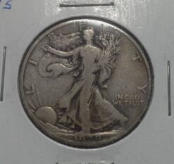 1929-S Silver Walking Liberty Half Dollar Fine