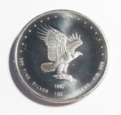 Monex Silver 1982 Vintage 1 oz .999 Round #3026
