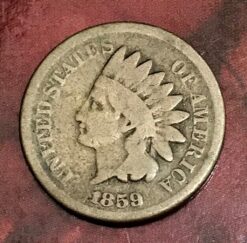 1859 Indian Head Cent - G #4027