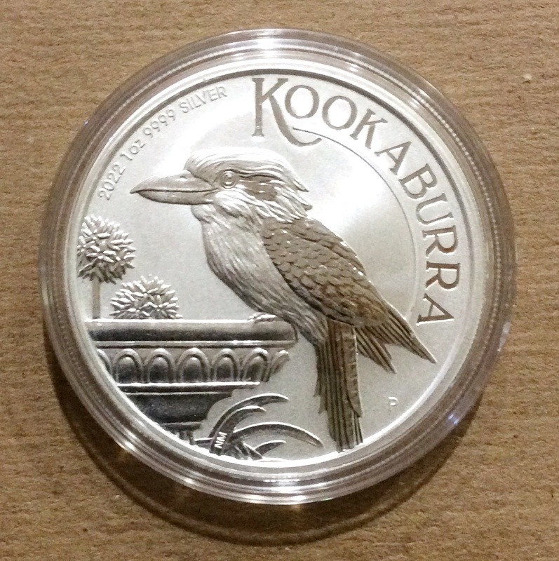 2022 Australian Kookaburra 1oz .999 Silver - Collectible Investors