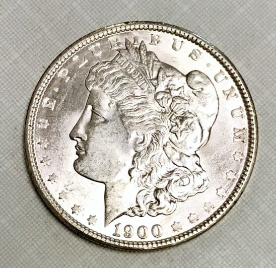 The Treasury Department decided to strike dollar coins with the incoming silver and the Morgan Silver Dollar was born. Morgan Silver Dollars were minted from 1878 through 1904 and again in 1921.